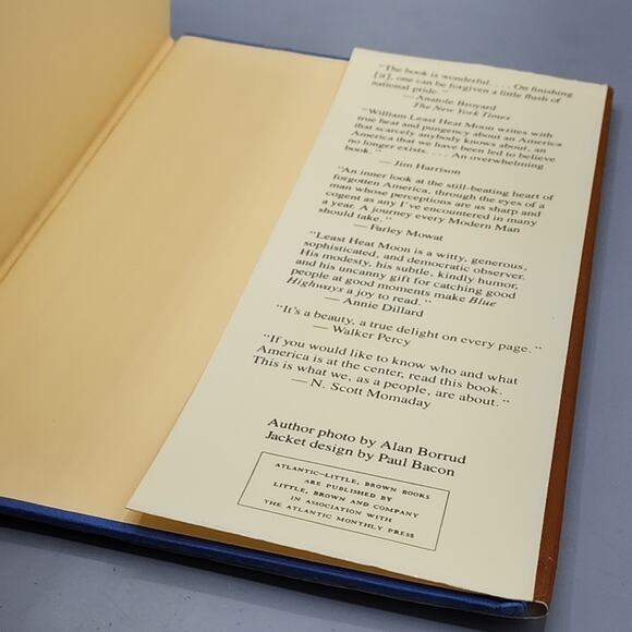 Blue Highways A Journey Into America William Least Heat Moon HBDJ Book - Picture 11 of 13